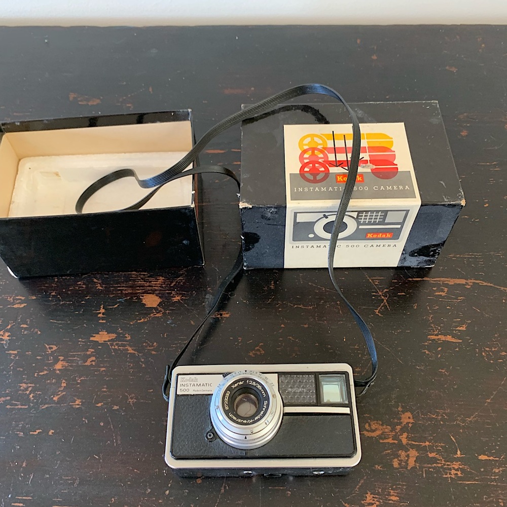 Kodak 500 Instamatic camera circa 1970s